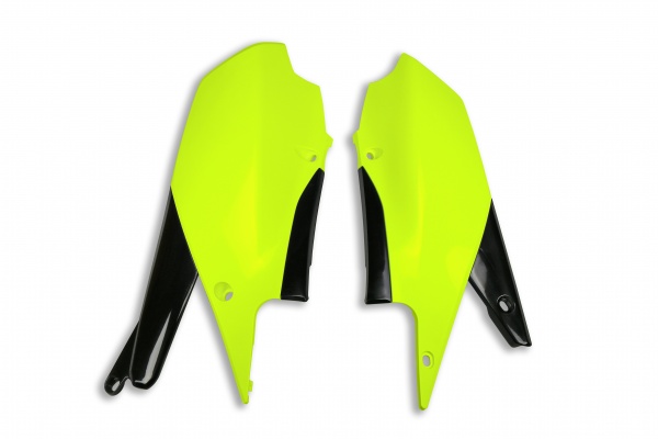 Fiancatine Laterali giallo fluo per Yamaha YZ 250 F - WR 250 F - YZ 450 F - WR 450 F - YZ 250 FX - YZ 450 FX